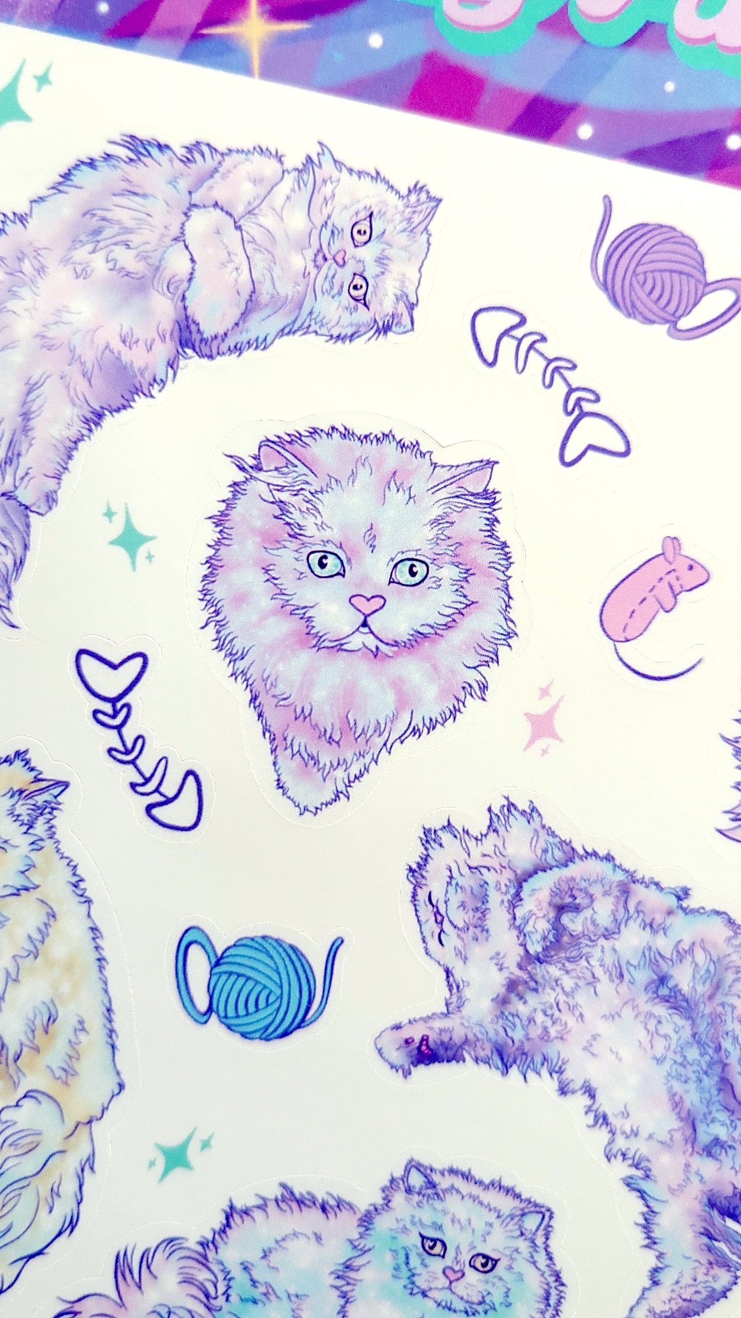Kitty Sticker Sheet