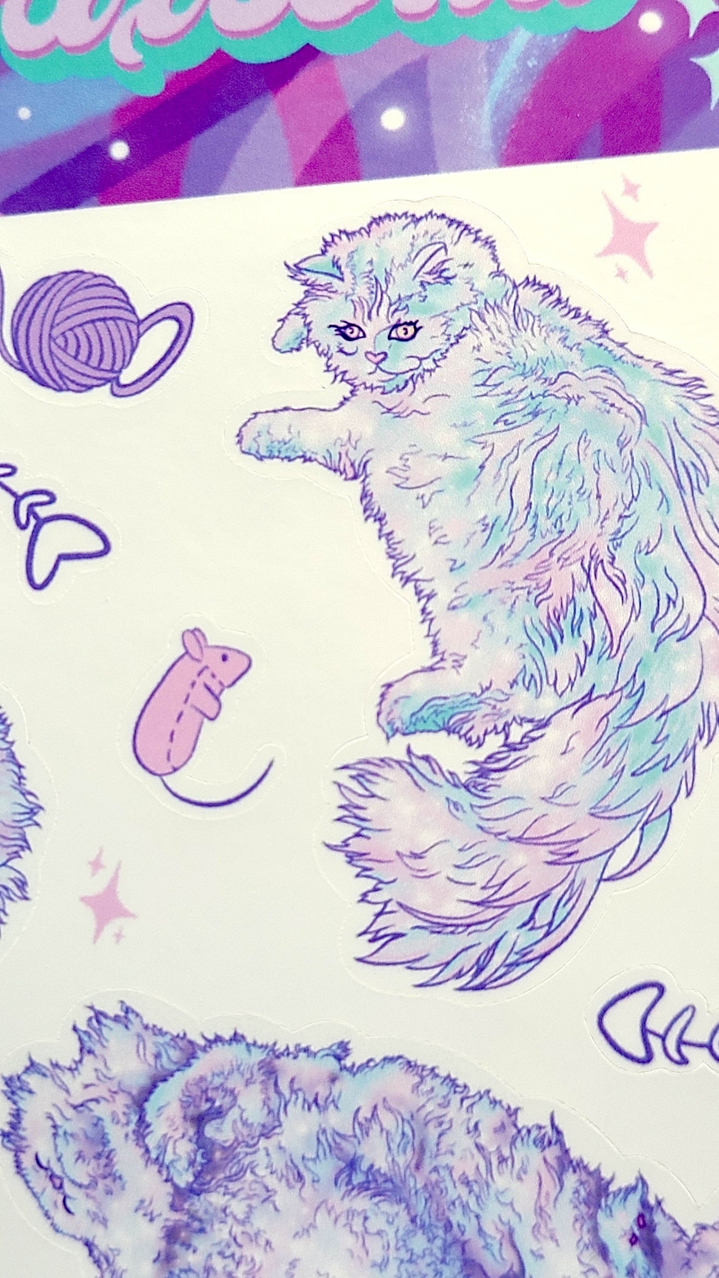 Kitty Sticker Sheet