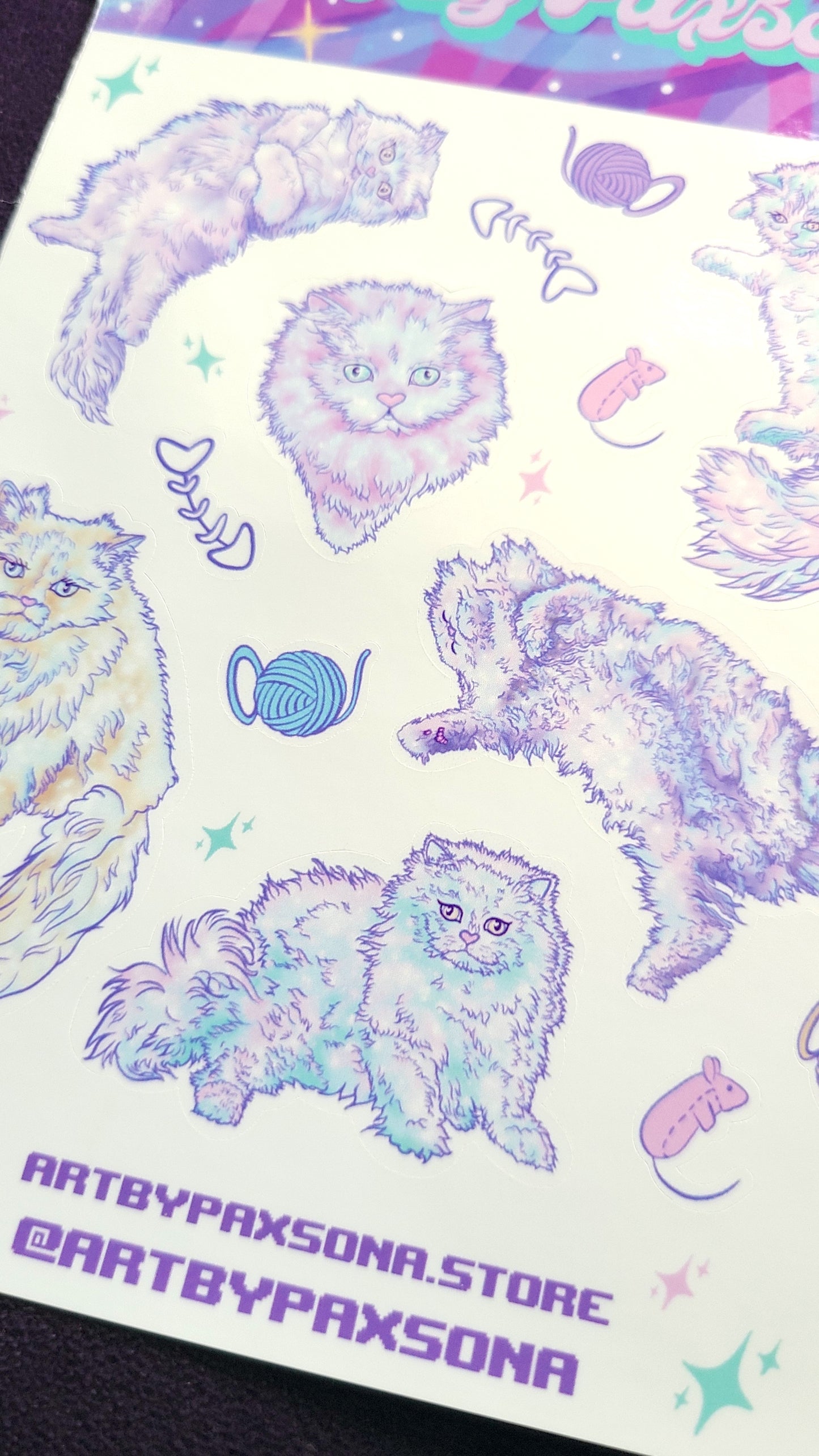 Kitty Sticker Sheet