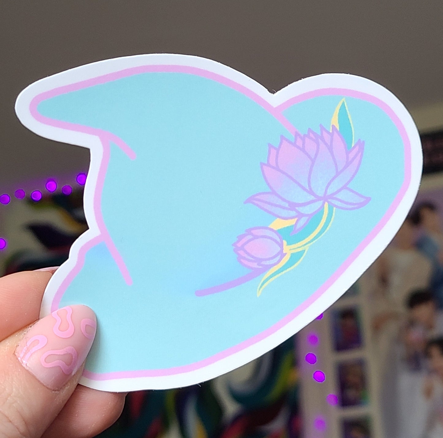 Witch Hat Vinyl Sticker