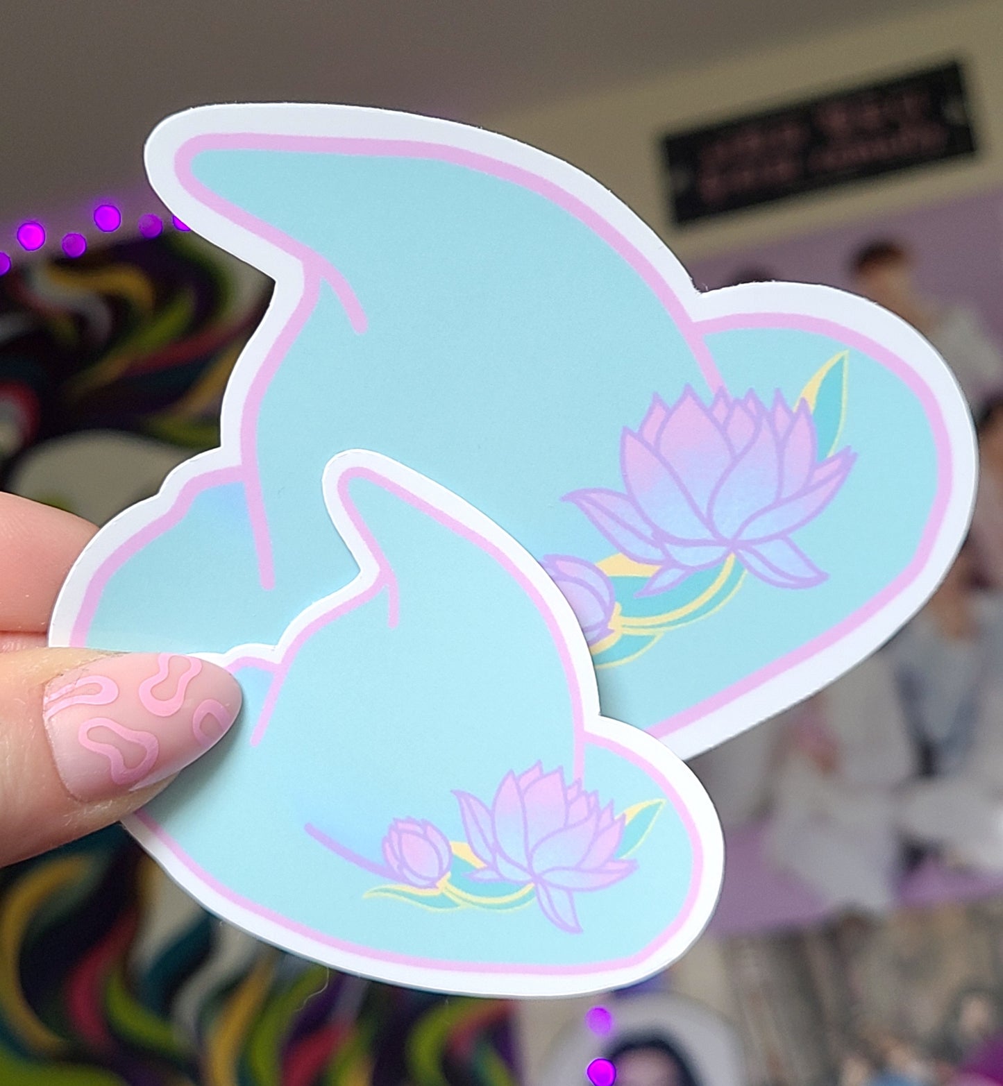 Witch Hat Vinyl Sticker