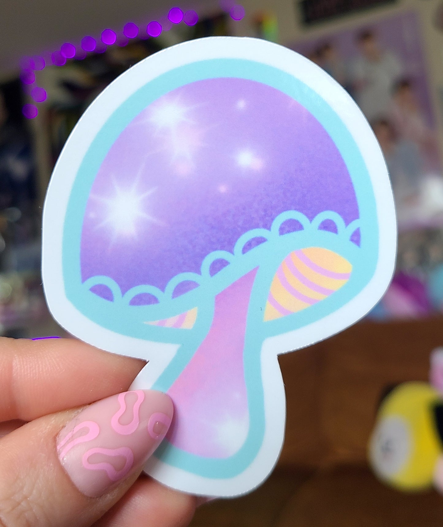 Magic Mushroom Vinyl Sticker