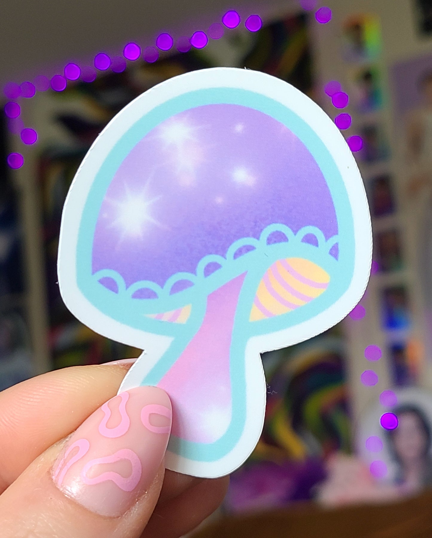 Magic Mushroom Vinyl Sticker