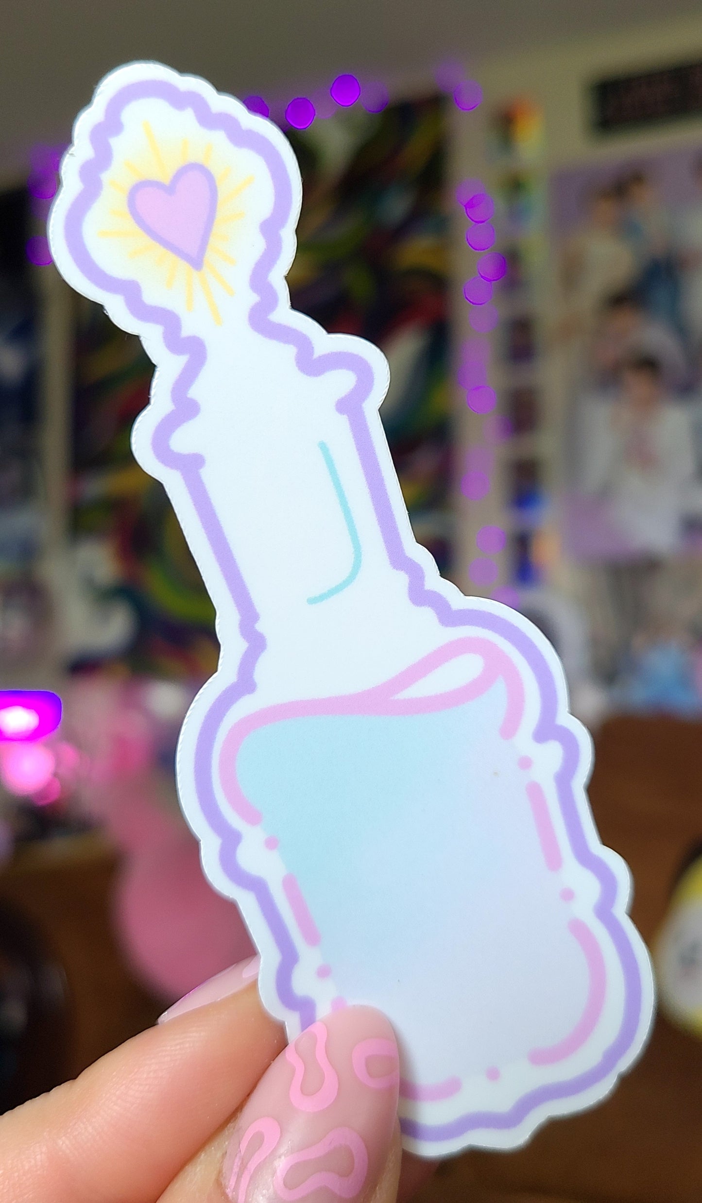 Love Potion Vinyl Sticker