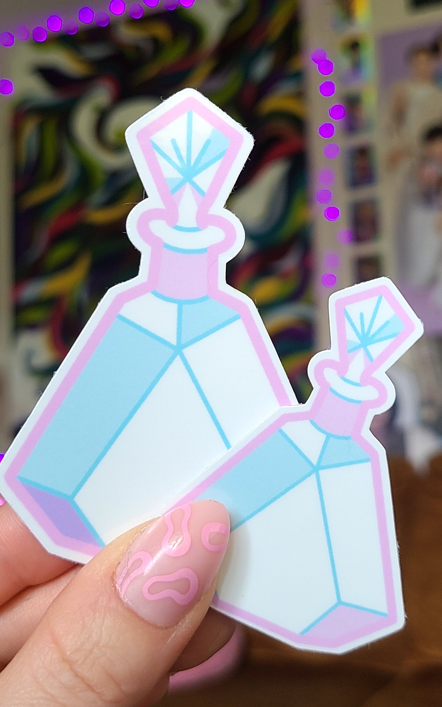 Crystal Potion Vinyl Sticker
