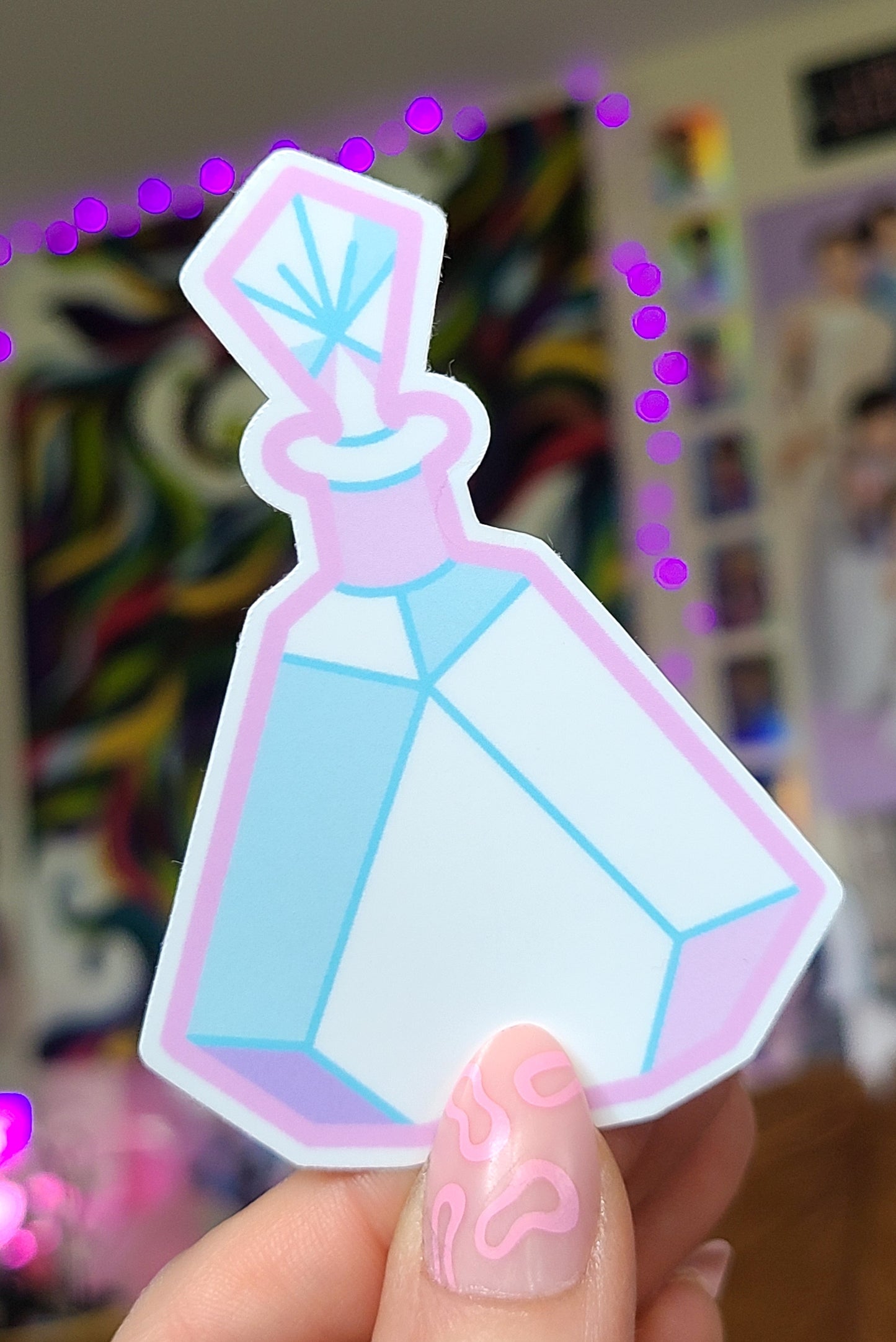 Crystal Potion Vinyl Sticker