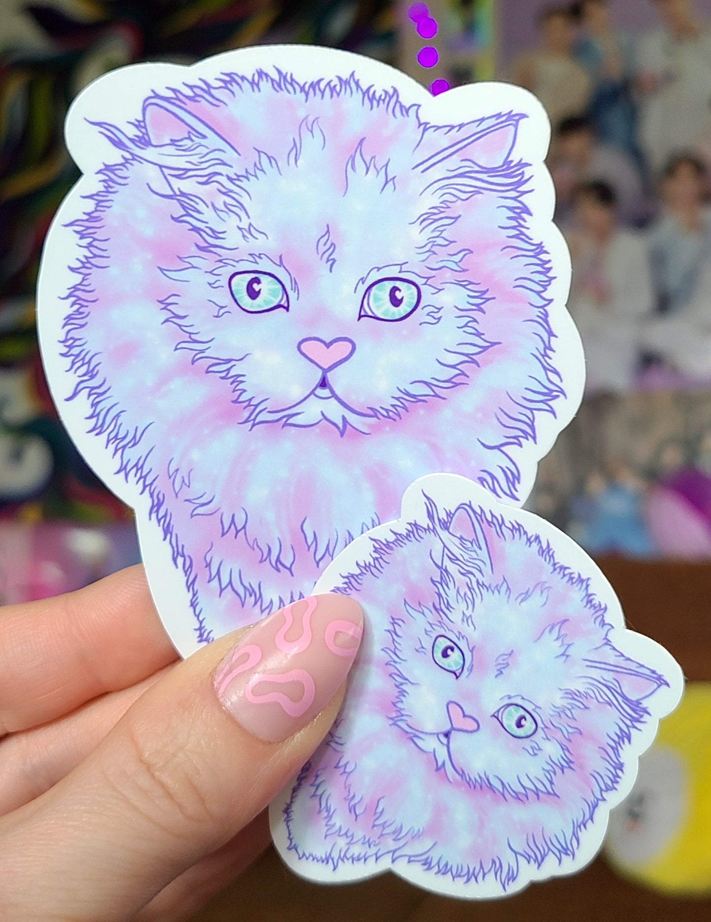 Mascot Kitty Vinyl Sticker