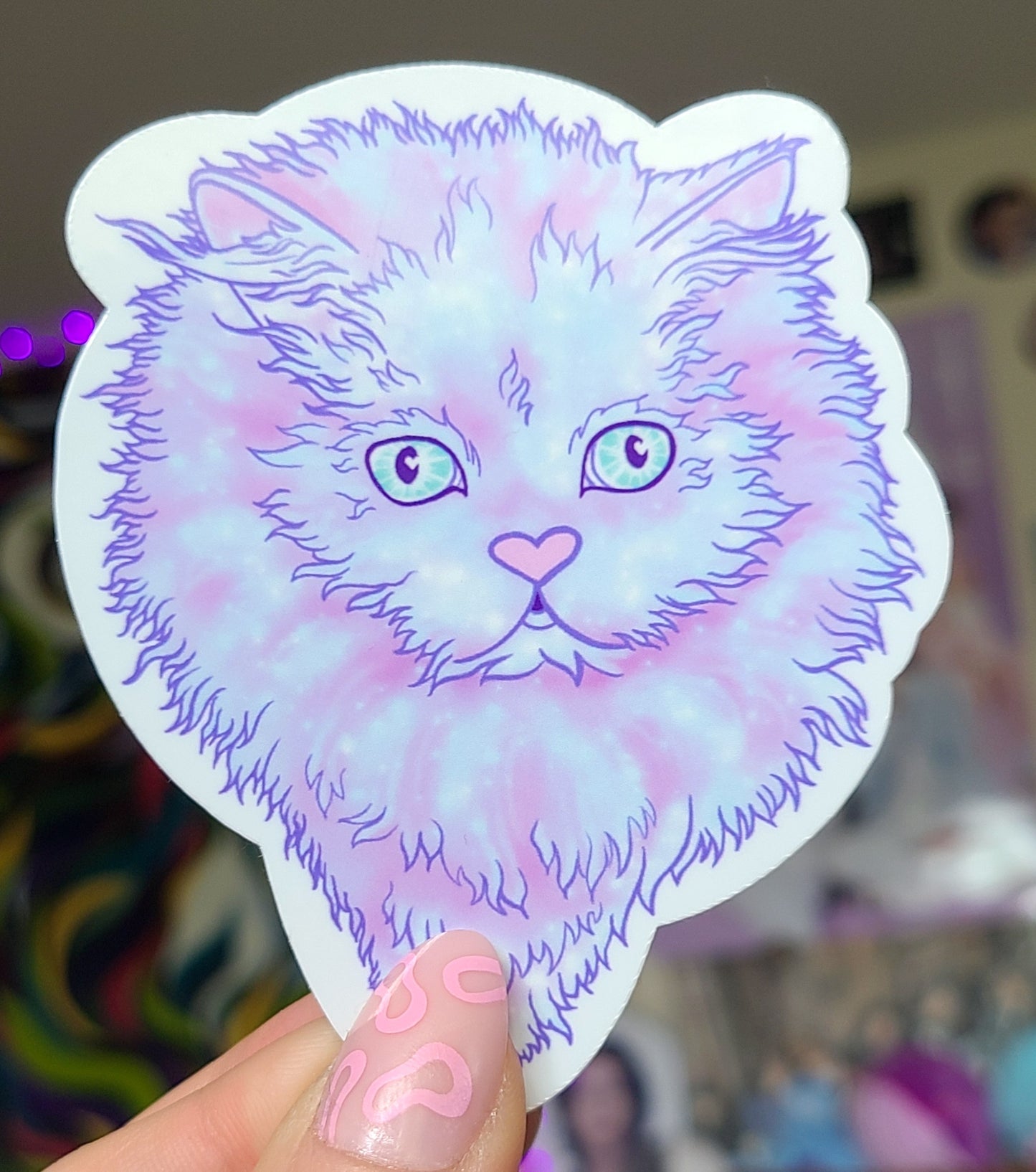 Mascot Kitty Vinyl Sticker