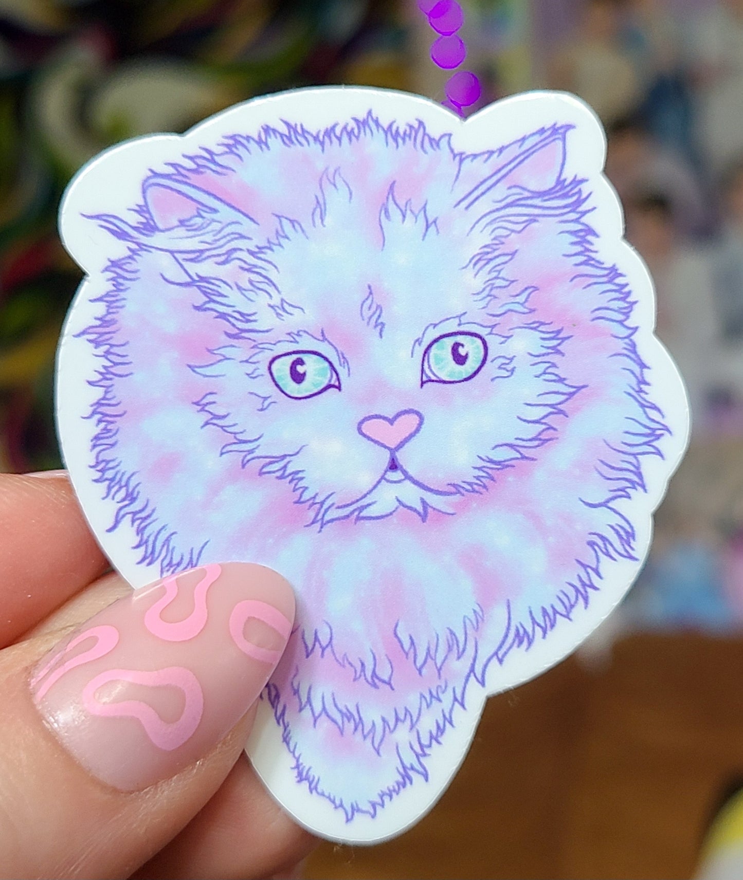 Mascot Kitty Vinyl Sticker