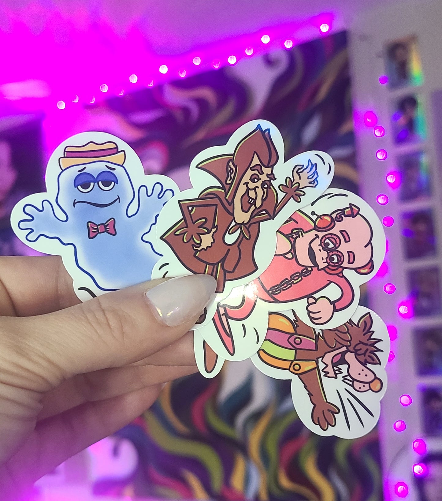 Franken Berry Vinyl Sticker