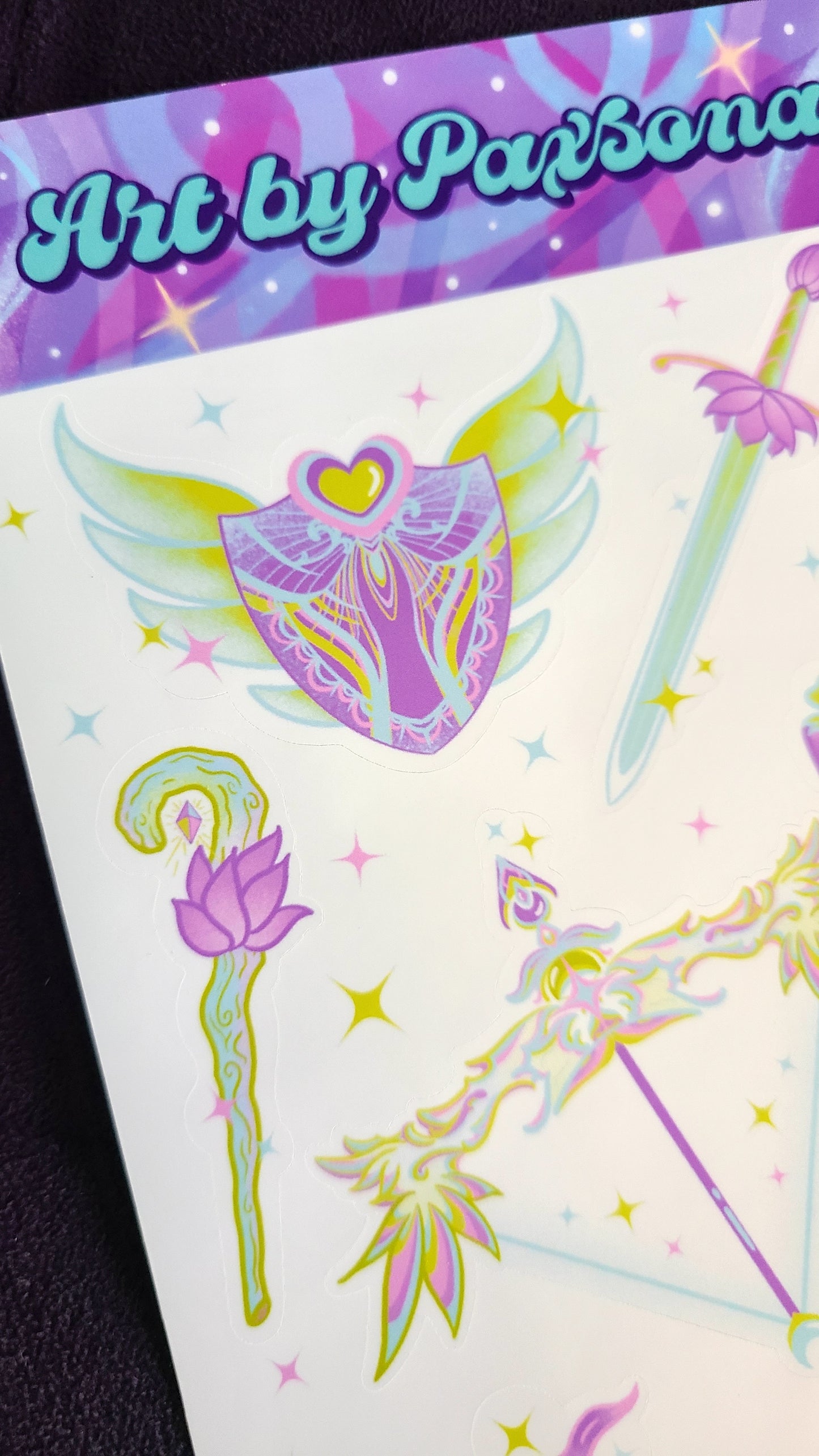 Cute Weapons Sticker Sheet