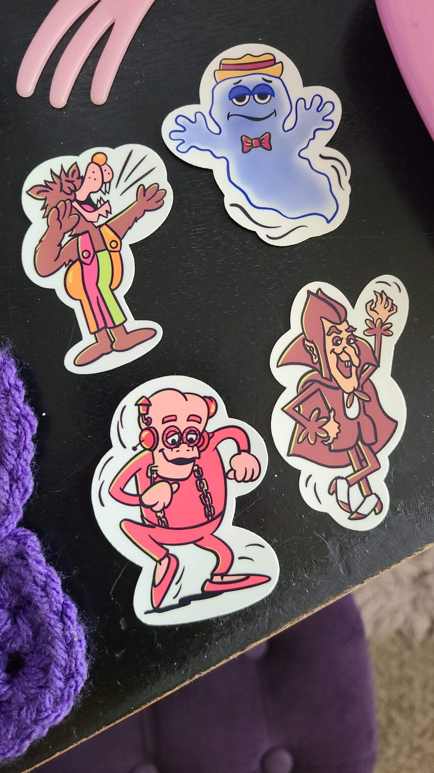 Franken Berry Vinyl Sticker