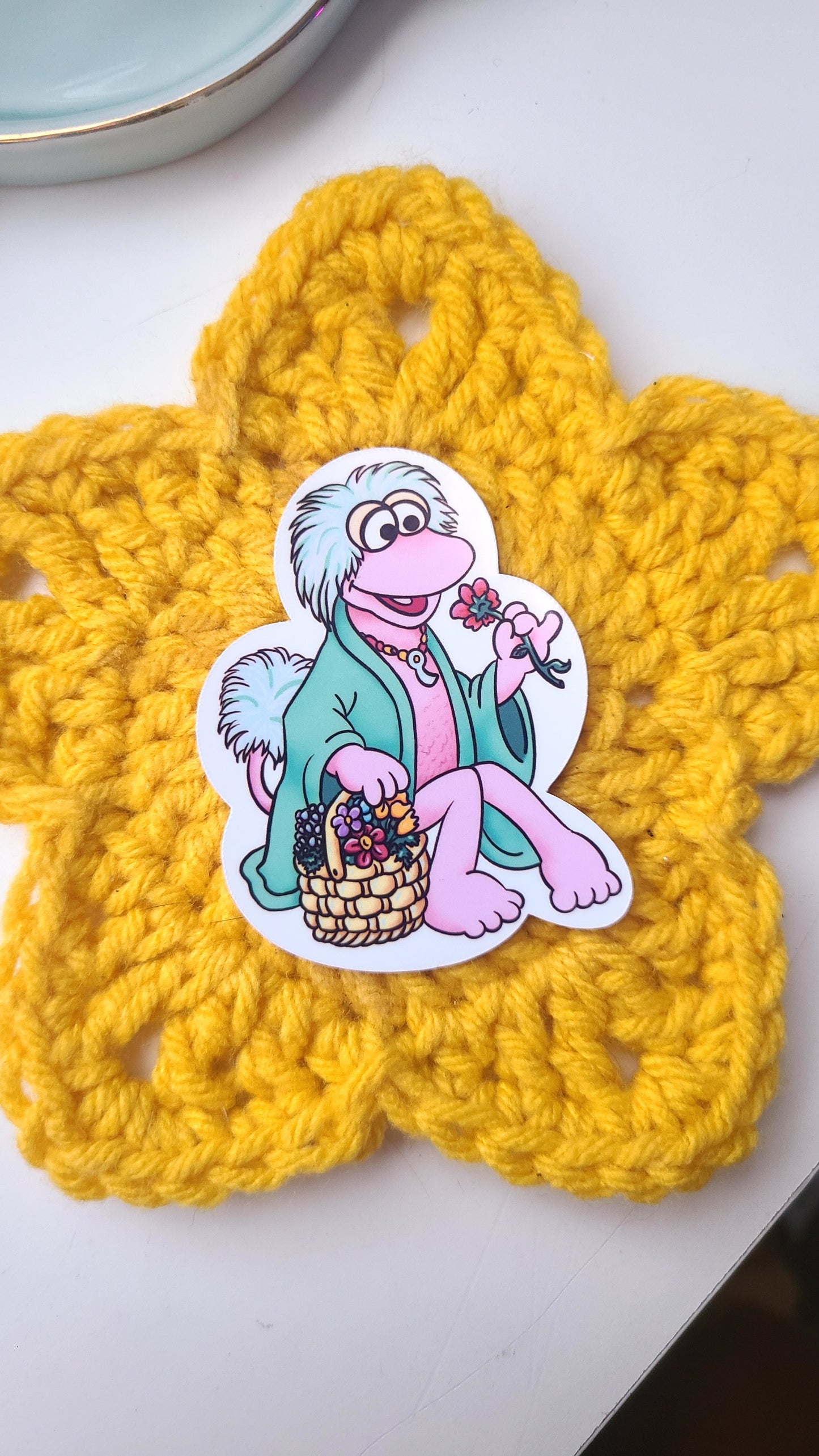 Mokey Fraggle Rock Vinyl Sticker