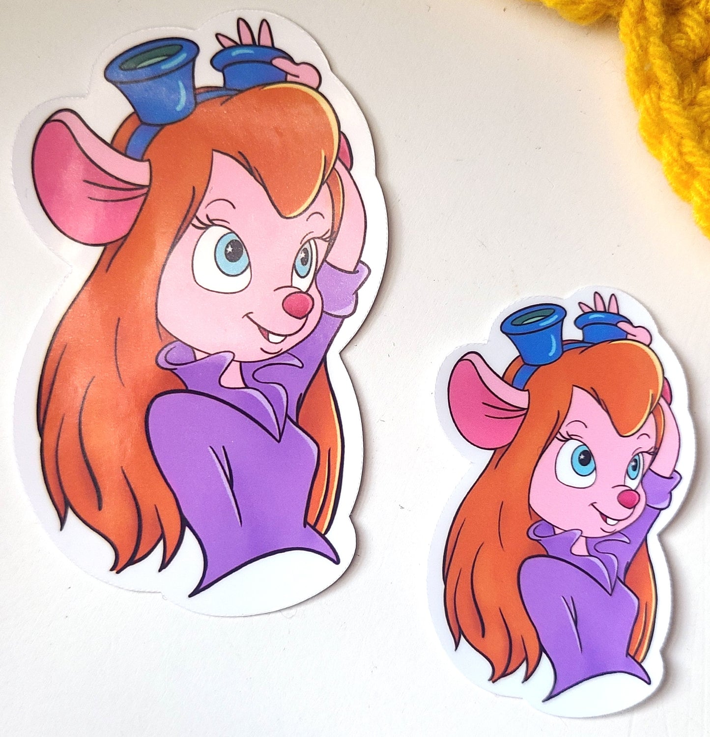 Rescue Rangers Gadget Vinyl Sticker