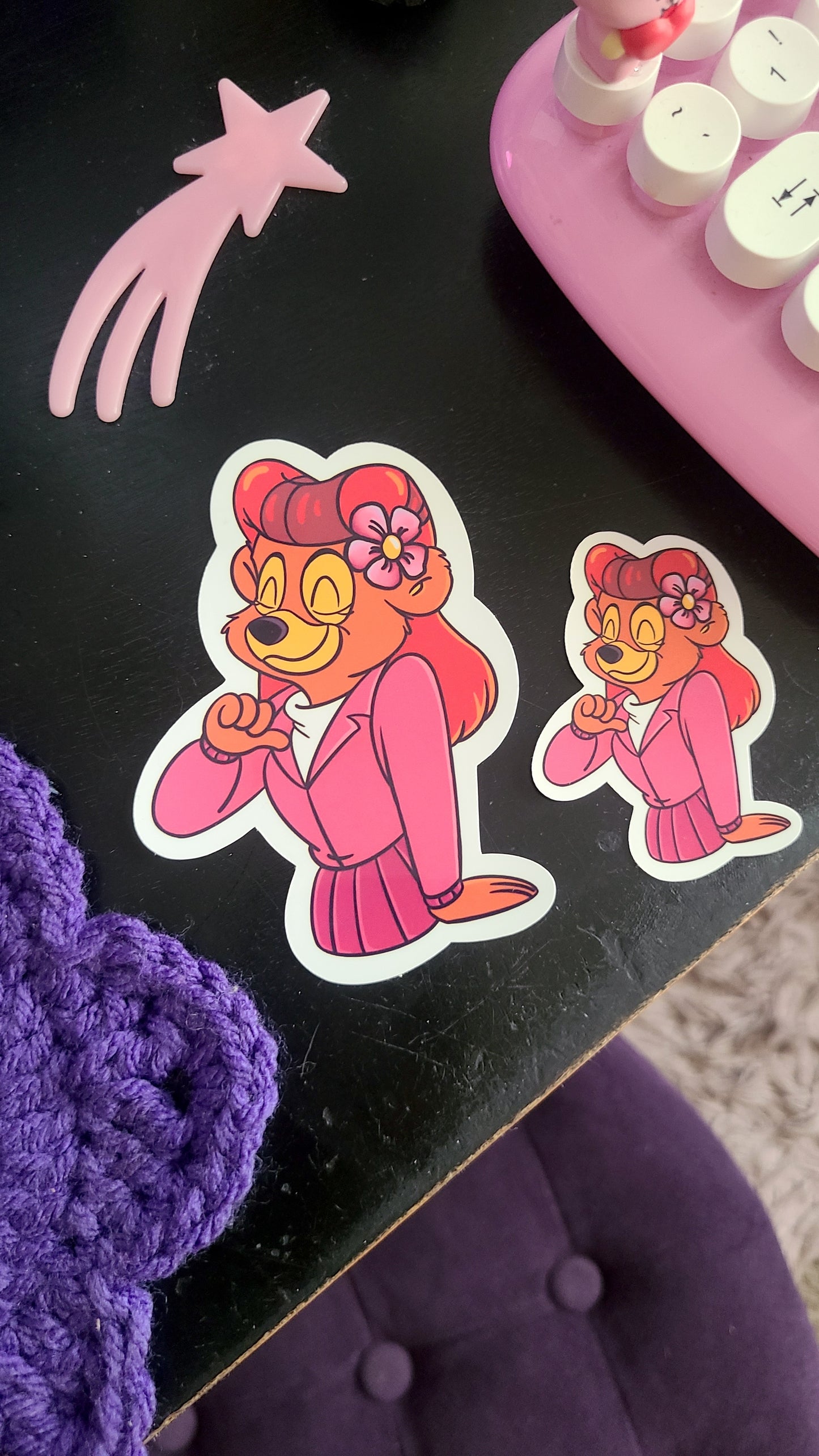 TaleSpin Rebecca Vinyl Sticker