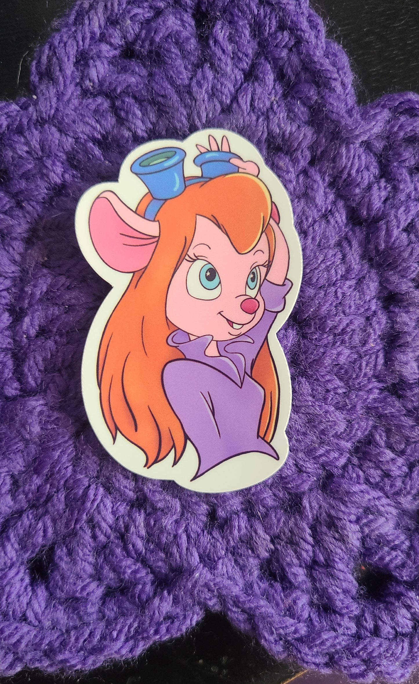 Rescue Rangers Gadget Vinyl Sticker