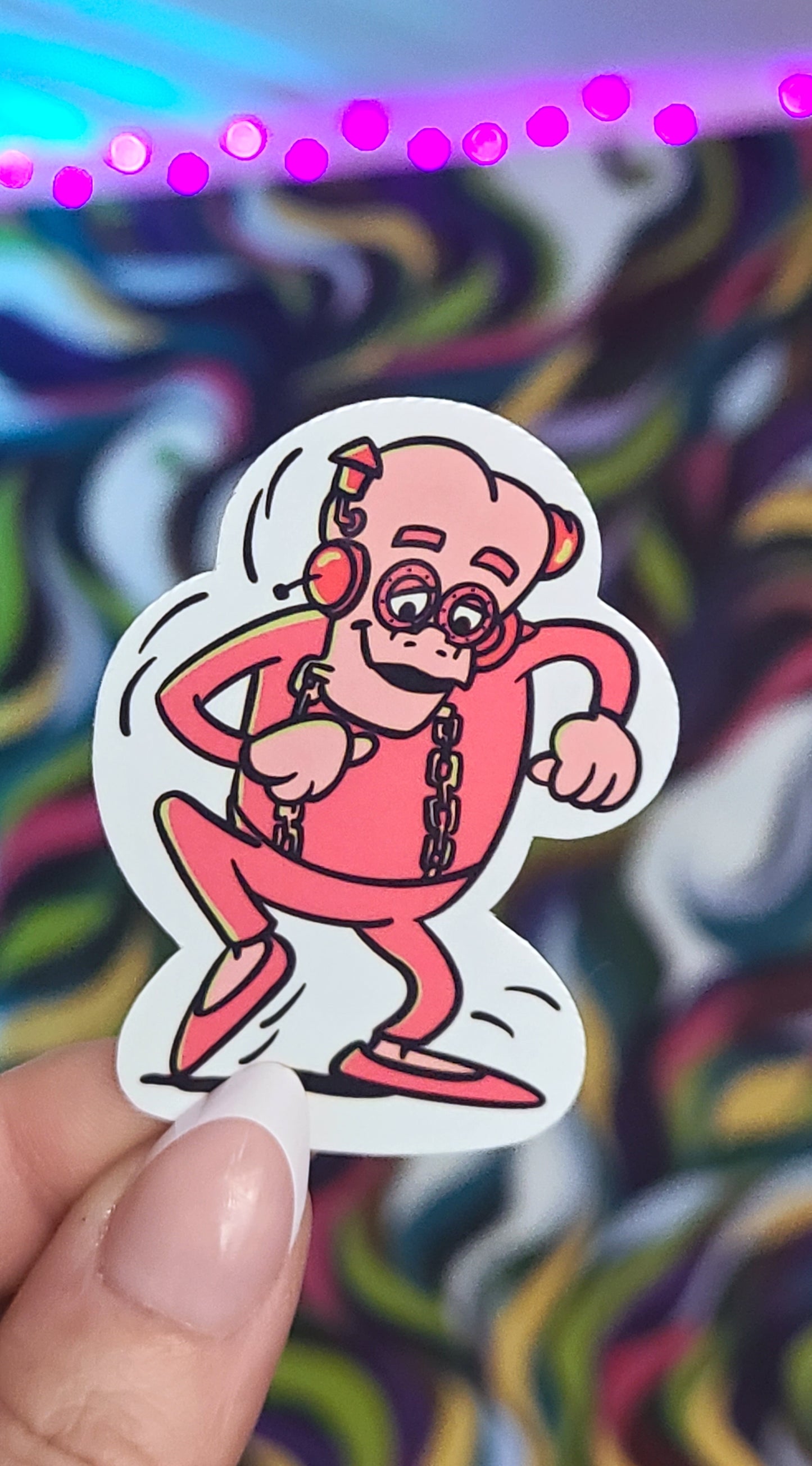 Franken Berry Vinyl Sticker