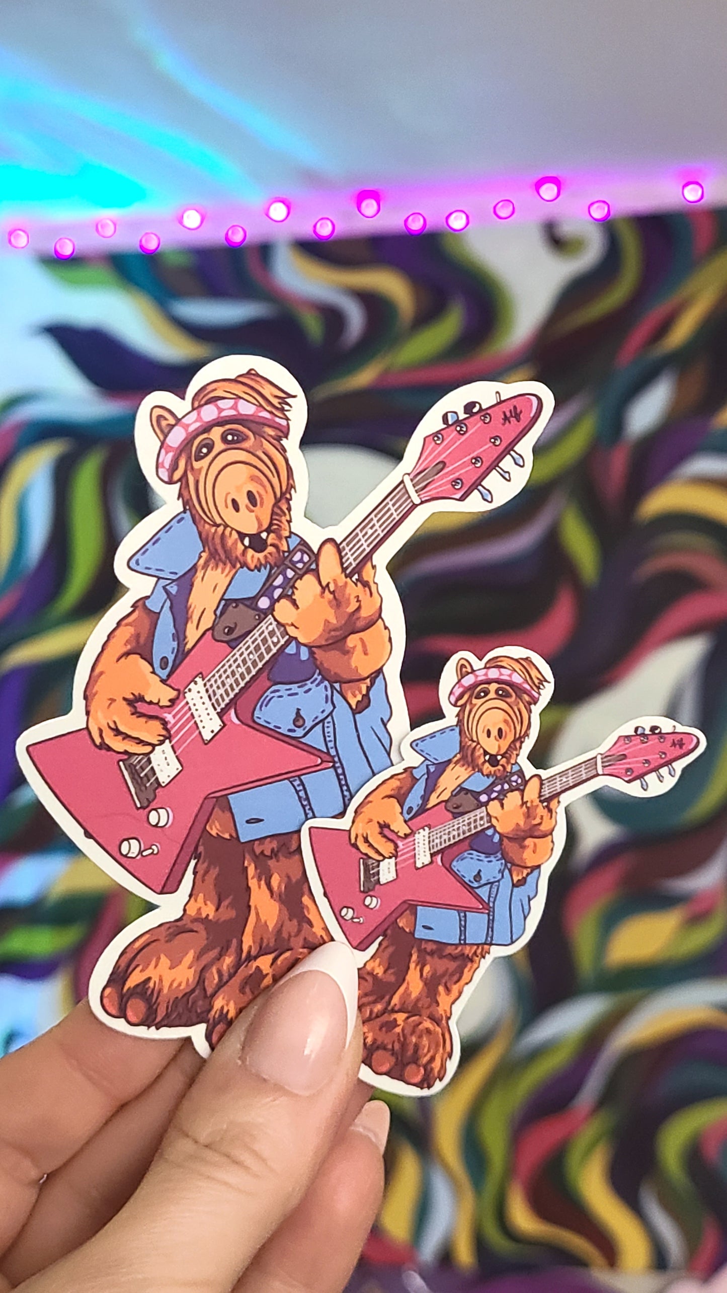 Nostalgic Alf Vinyl Sticker