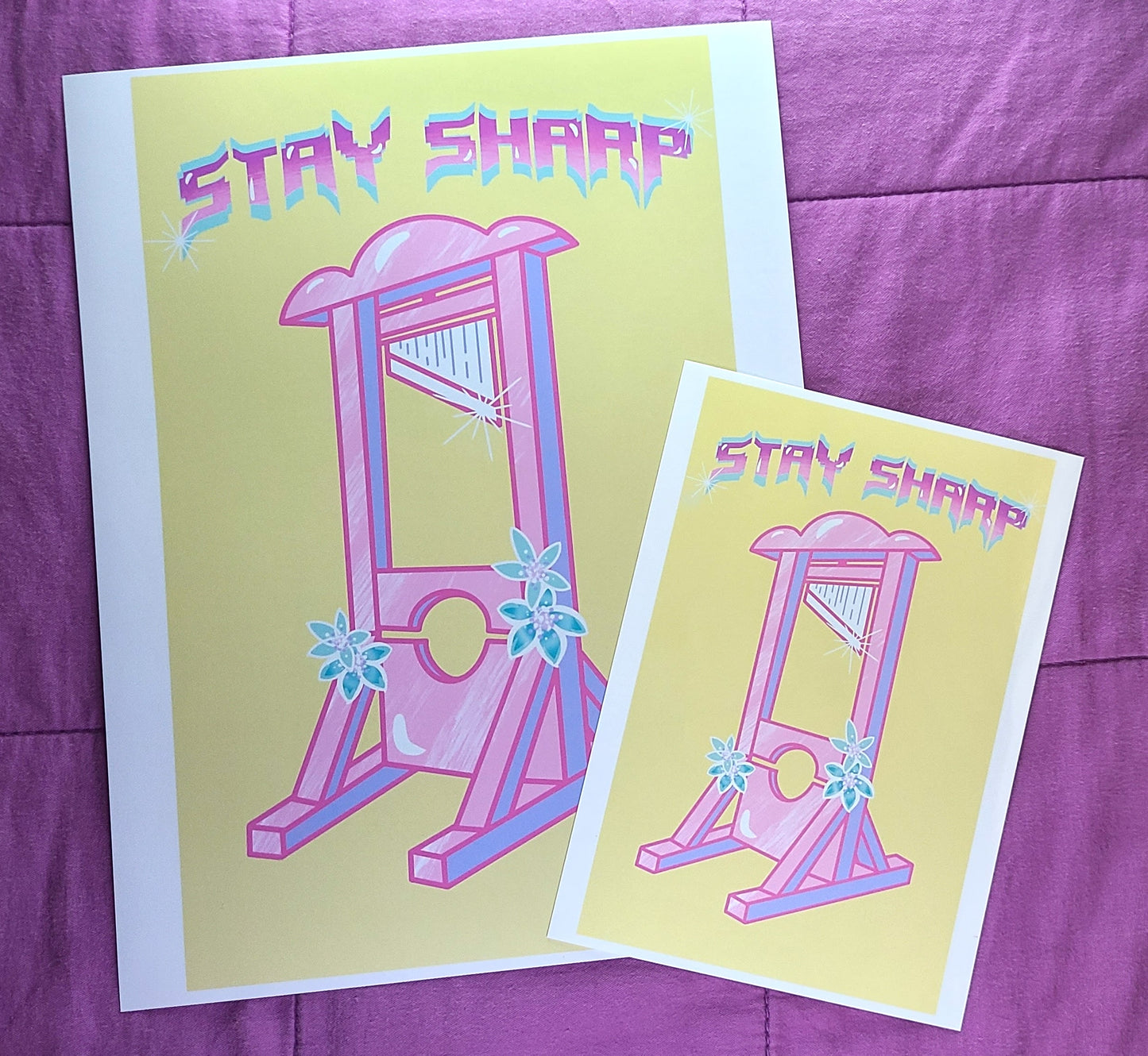 Stay Sharp - Art Print