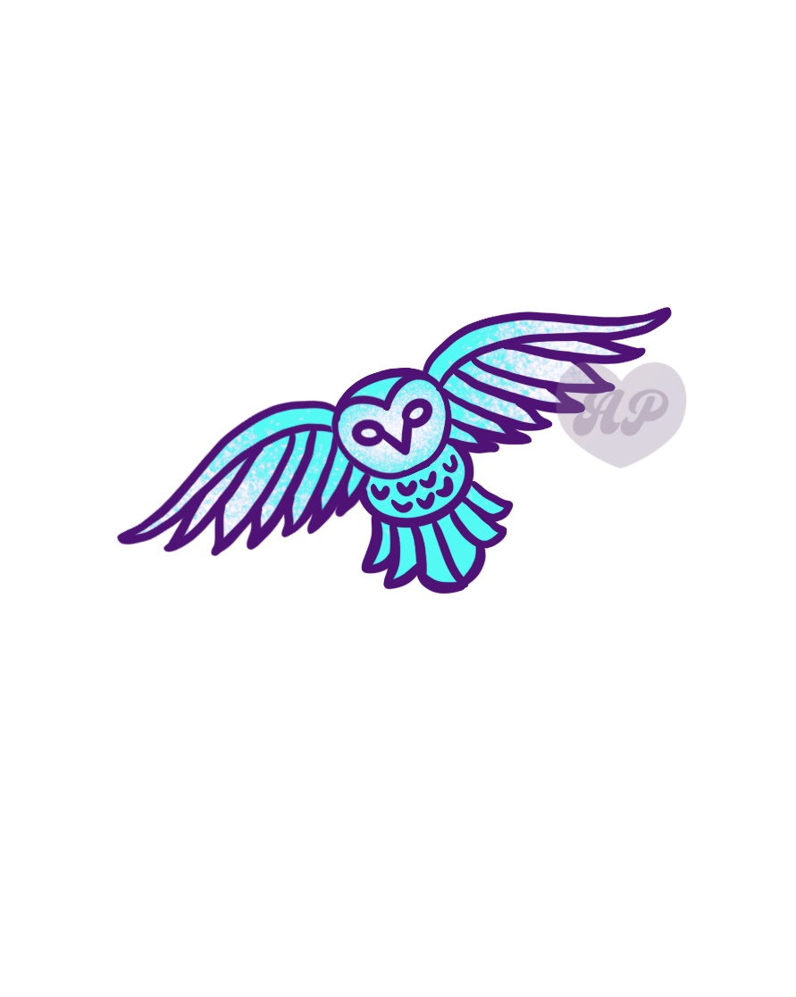 Owl Vinyl Sticker