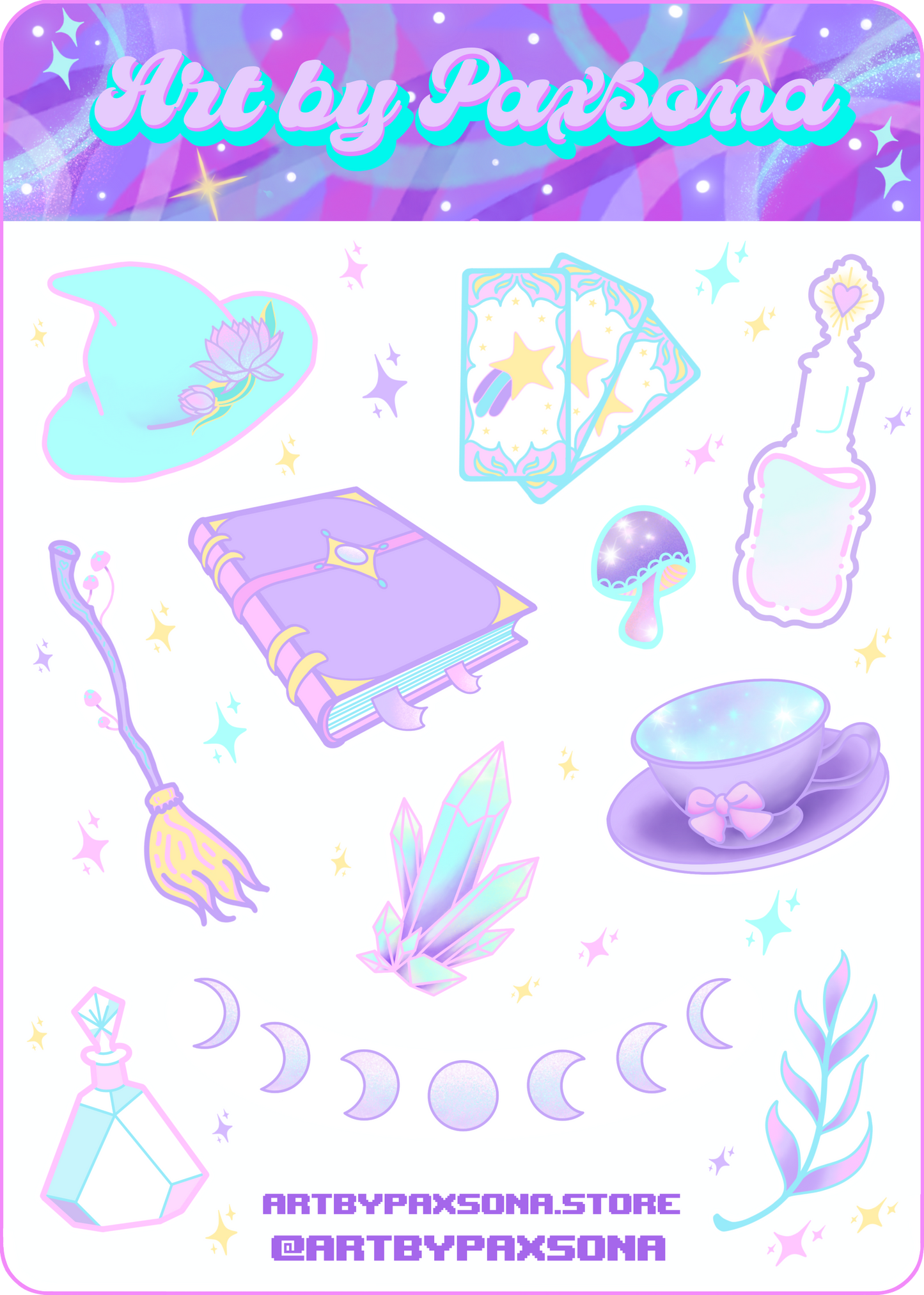 Witchy Sticker Sheet