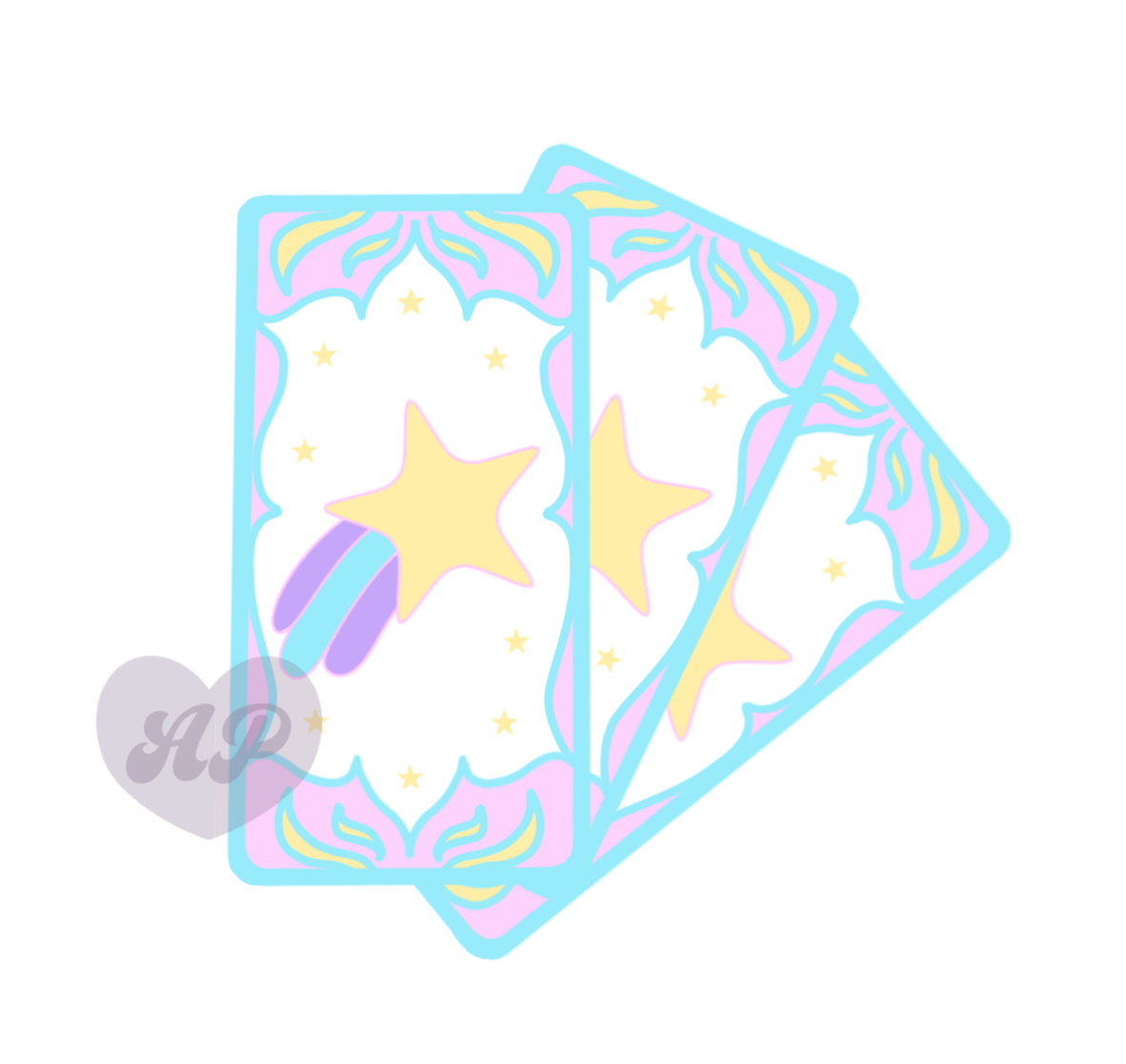 Tarot Cards Vinyl Sticker