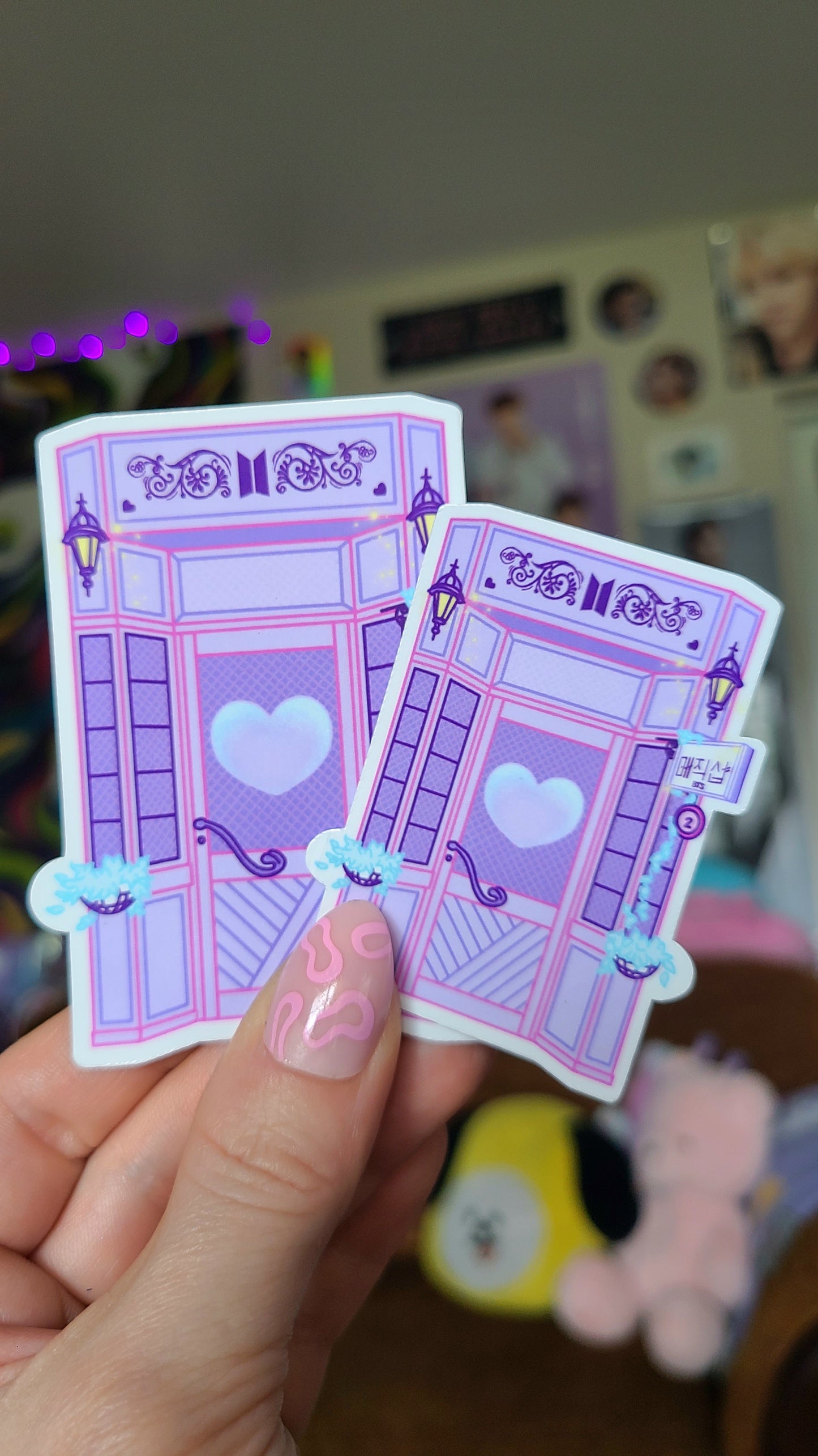 BTS Magic Shop Vinyl Sticker