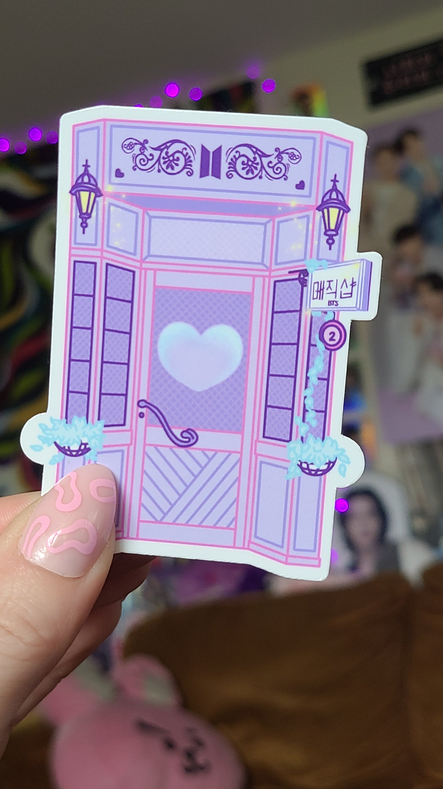BTS Magic Shop Vinyl Sticker