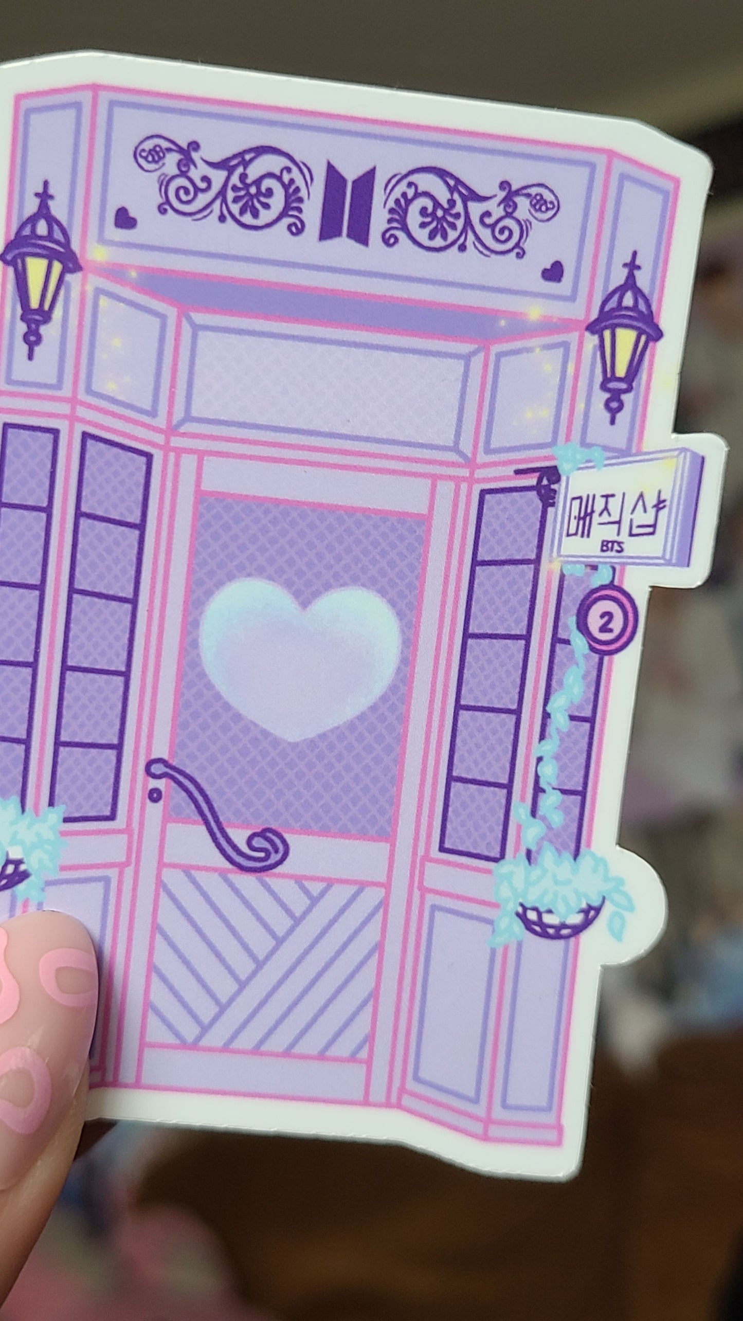 BTS Magic Shop Vinyl Sticker