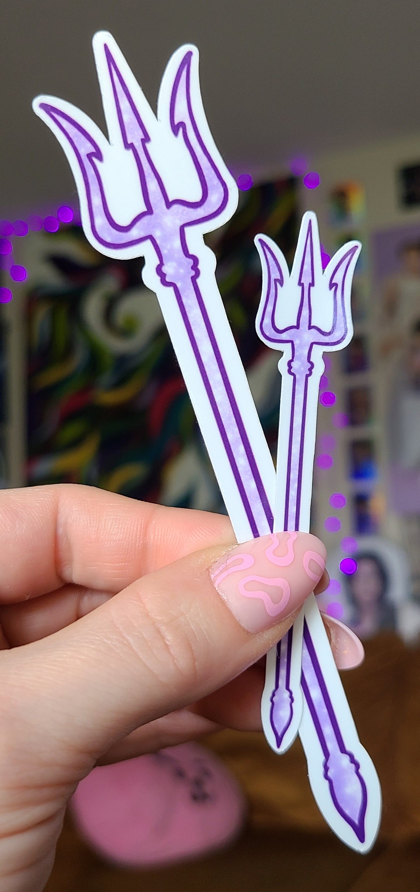Trident Vinyl Sticker
