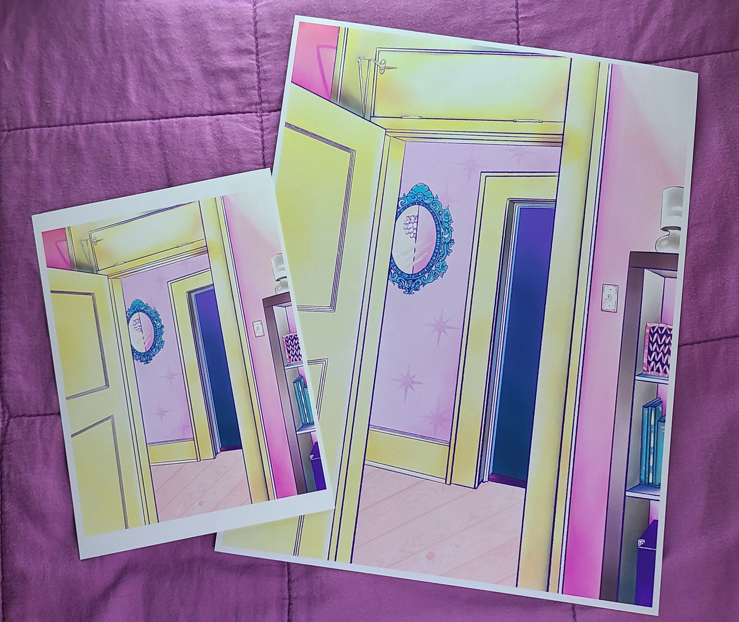 Safe Space - Yellow Interior Art Print