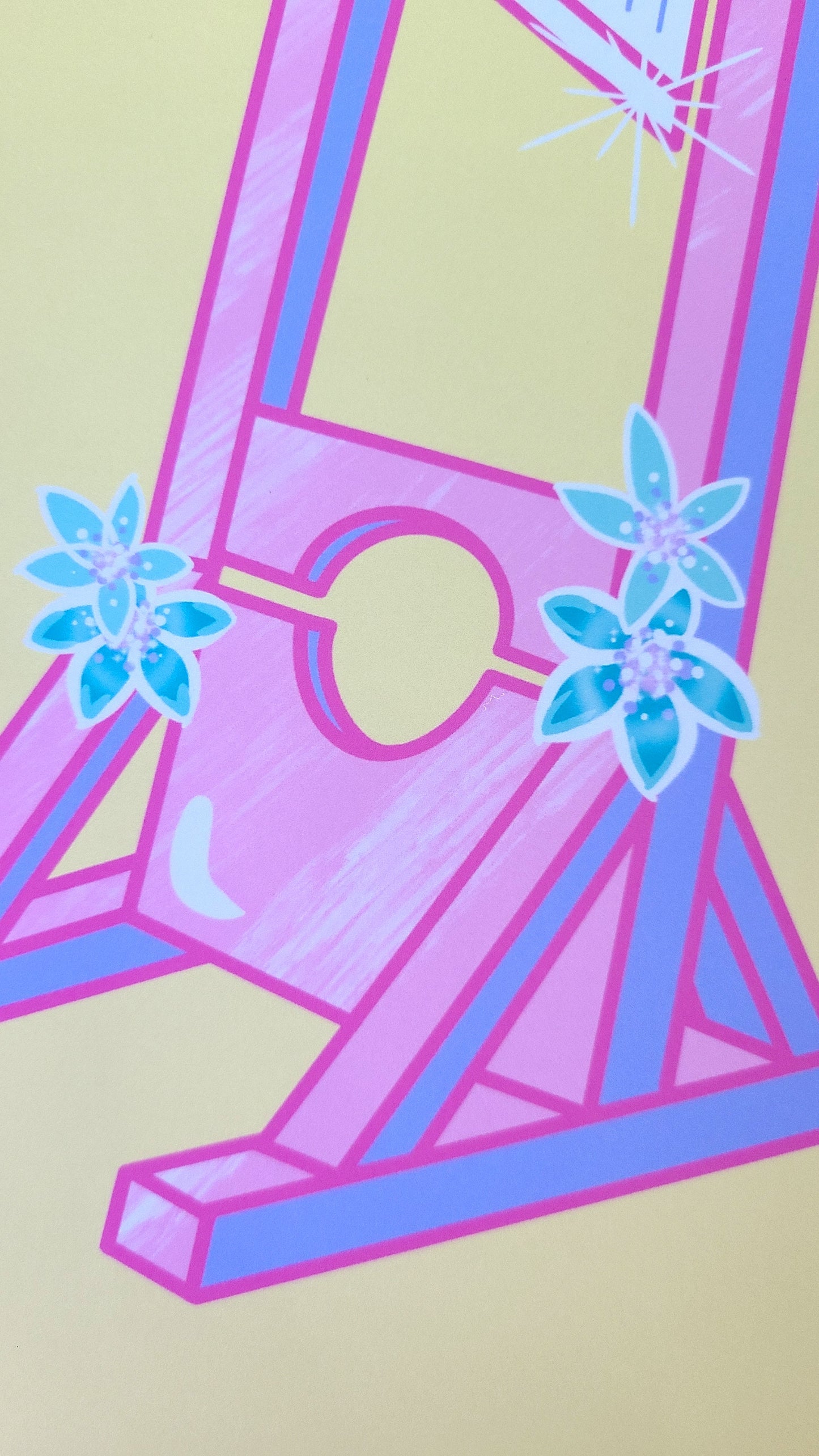 Stay Sharp - Art Print