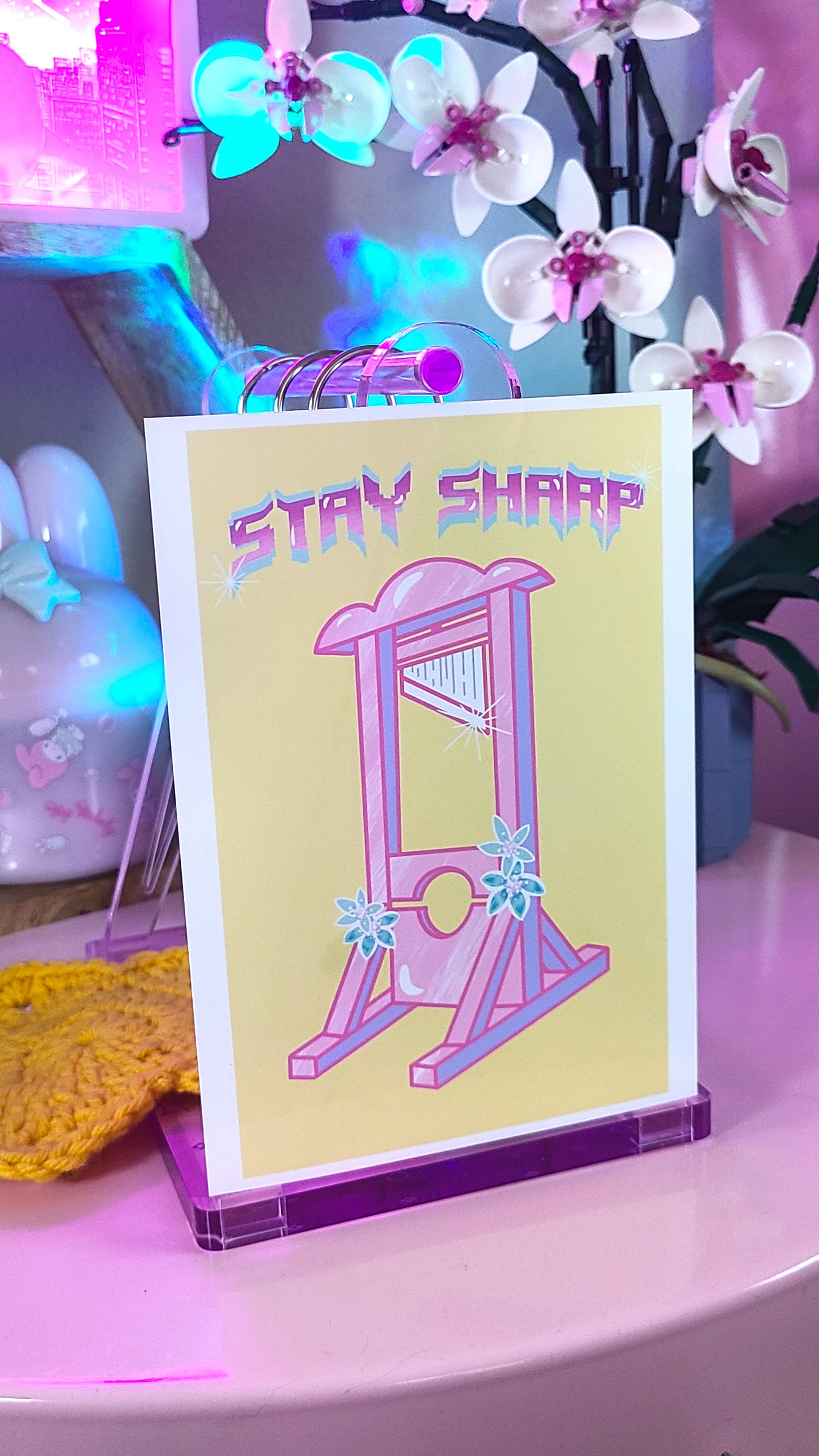 Stay Sharp - Art Print