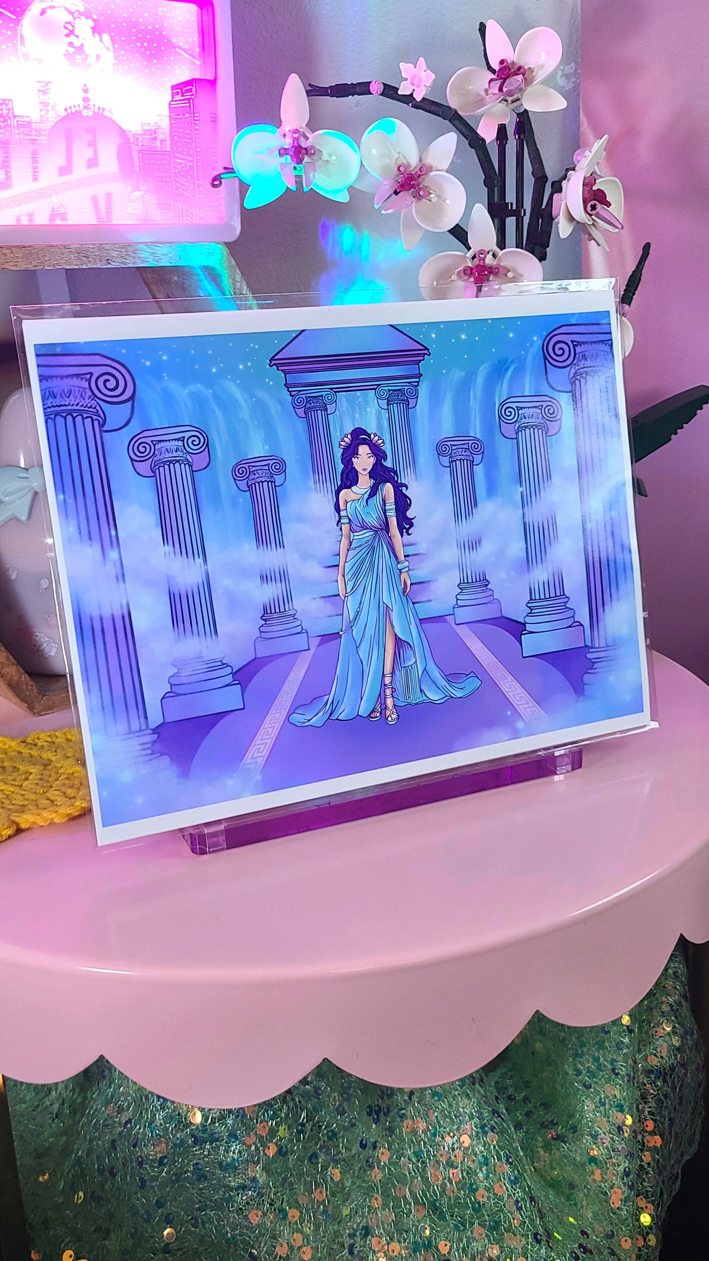 Muse Mythos - Greek Art Print