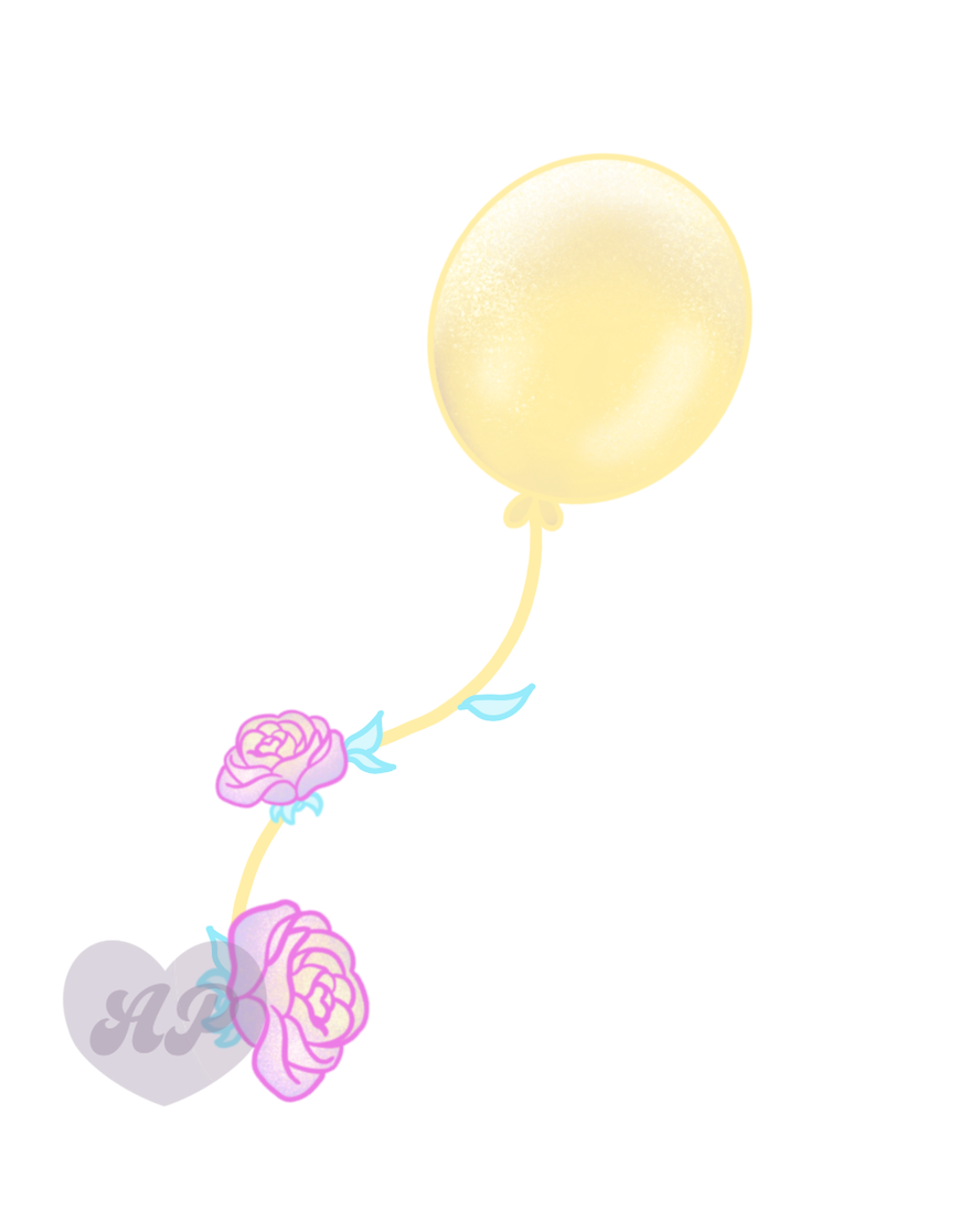 Serendipity Balloon Vinyl Sticker