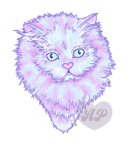 Mascot Kitty Vinyl Sticker