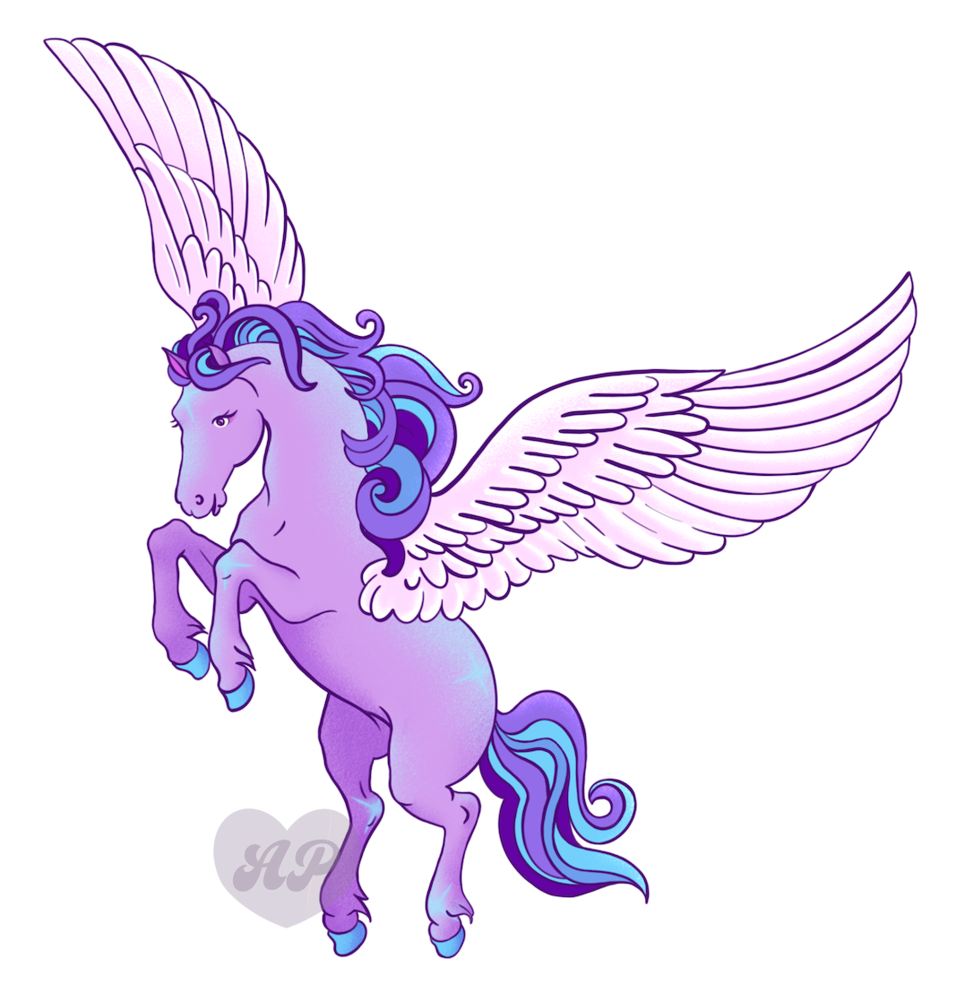 Pegasus Vinyl Sticker