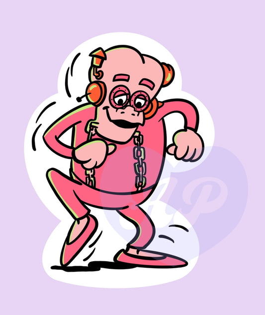Franken Berry Vinyl Sticker