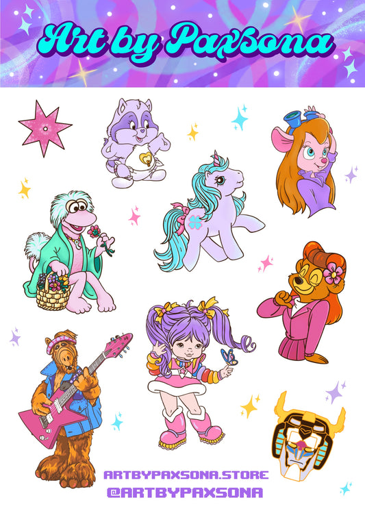Nostalgic One Sticker Sheet