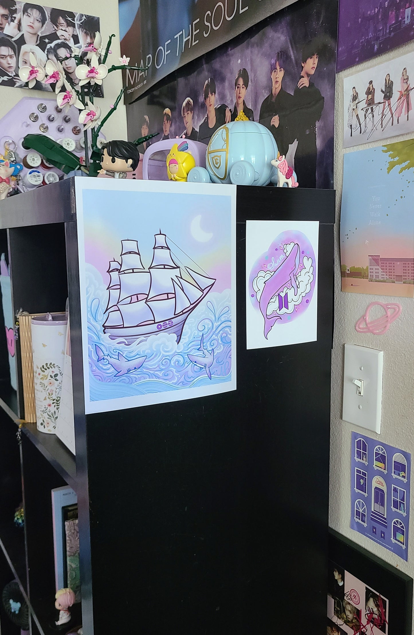Arirang Swim Ship - Art Print
