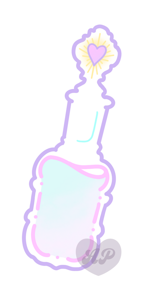 Love Potion Vinyl Sticker