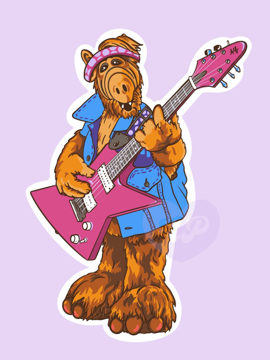 Nostalgic Alf Vinyl Sticker