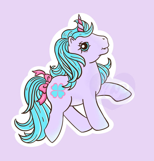 My Little Pony Unicorn Vinyl Sticker