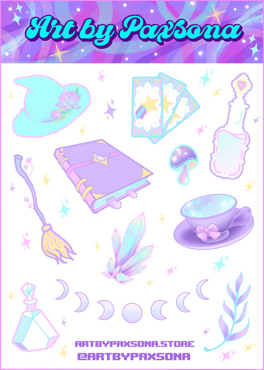 Witchy Sticker Sheet